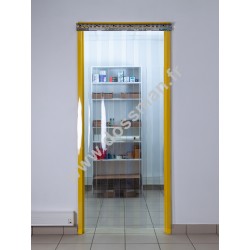 Porte à lanière 200x2 transparente PVC souple