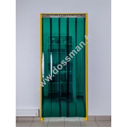 Porte à lanière 200x2 transparente Verte 