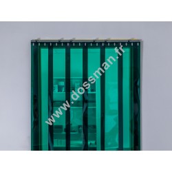 Porte à lanière 200x2 transparente Verte 