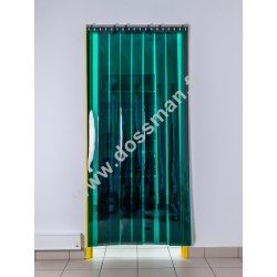 Porte à lanière 200x2 transparente Verte 