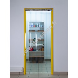 Porte à lanière 200x2 transparente (-25°C) frigorifique 