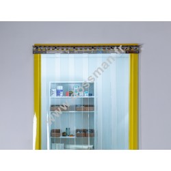 Porte à lanière 200x2 transparente (-25°C) frigorifique 