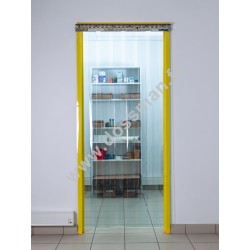 Porte à lanière 200x2 transparente (-25°C) frigorifique 