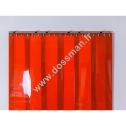 Porte à lanière 200x2 Opaque Orange 