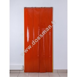 Porte à lanière 200x2 Opaque Orange 