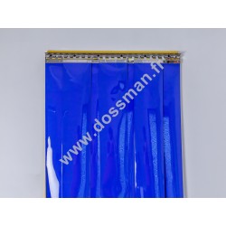 Porte à lanière 200x2 Opaque Bleue 