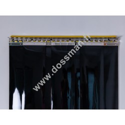 Porte à lanière 200x2 Opaque Noire 