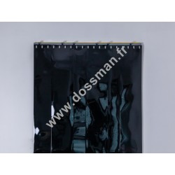 Porte à lanière 200x2 Opaque Noire 