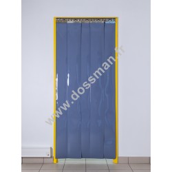 Porte à lanière 200x2 Opaque Grise 