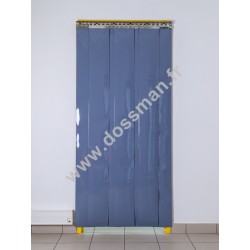 Porte à lanière 200x2 Opaque Grise 