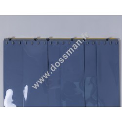 Porte à lanière 200x2 Opaque Grise