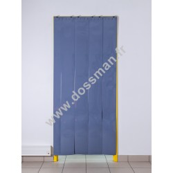 Porte à lanière 200x2 Opaque Grise 