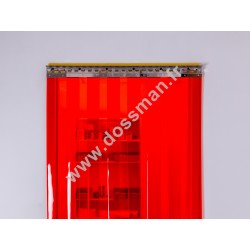 Porte à lanière 200x2 Soudure ignifugée Rouge 