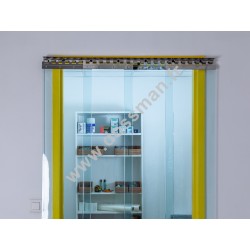 Porte à lanière 300x3 transparente (-25°C) frigorifique 