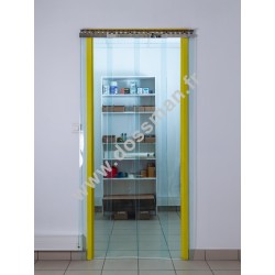 Porte à lanière 300x3 transparente (-25°C) frigorifique 