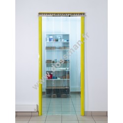 Porte à lanière 300x3 transparente (-25°C) frigorifique 