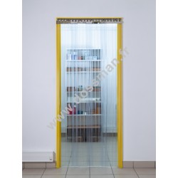 Porte à lanière 300x3 transparente Confort grand passage