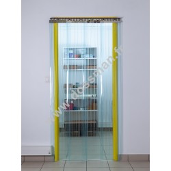 Rideau lames transparentes 300x3 Confort+ (-25°C)