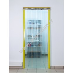 Rideau à lanière Confort passage intensif  Frigo (-25°cC) 300x3 transparente