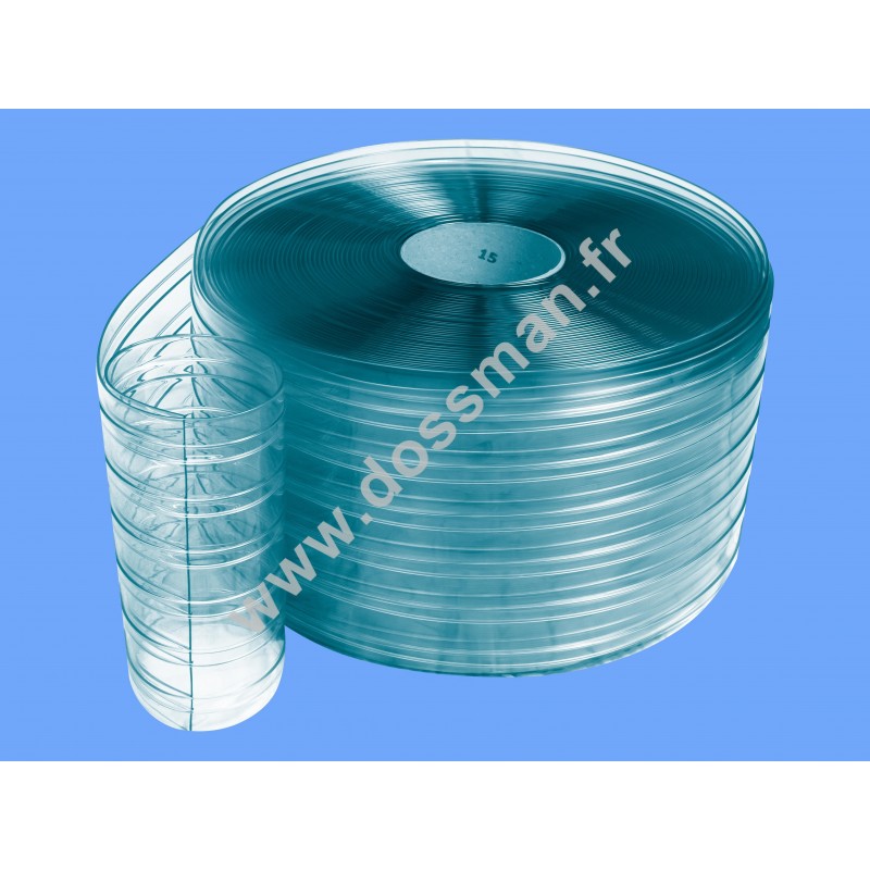 Rouleau de lame PVC 300 x 3 Transparent (-25°C) frigorifique