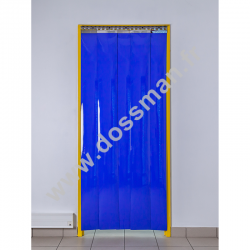 Rouleau de lame PVC 200 x 2 Opaque Bleue