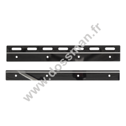 plaques et contreplaques Inox 300 mm - 4 rivets inclus