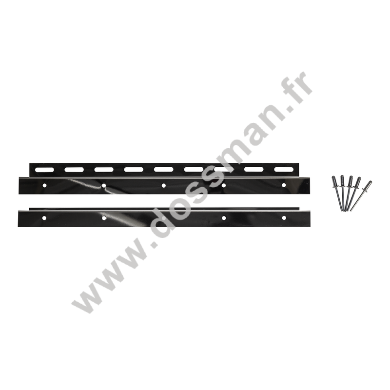 Plaque/Contreplaque 400 mm Inox - Rivets inclus