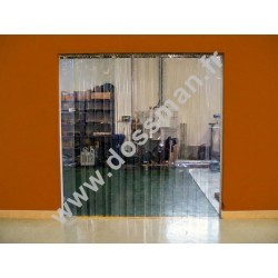 Rideau pvc ignifugé