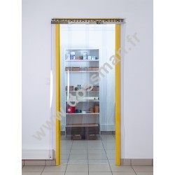 Porte à lame plastique Transparente 300x3 mm, ignifugée M2