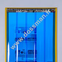 Couleur transparent bleu lisse